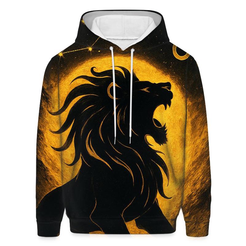 Leo Solar Flare Lion Artwork hoodie designs