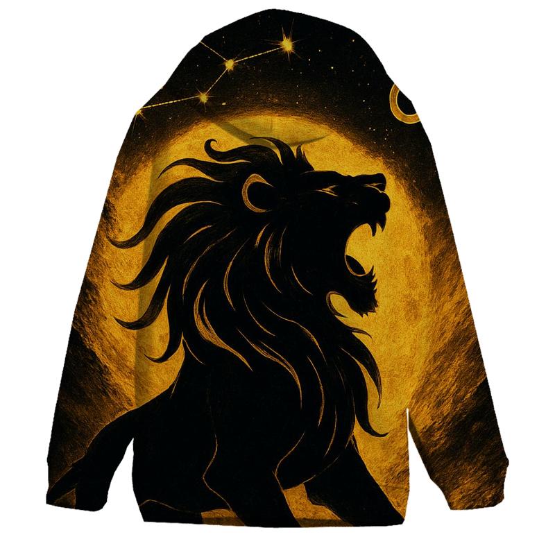 Leo Solar Flare Lion Artwork hoodie designs