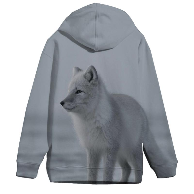 Tundra Stalker — Arctic Fox hoodie trends