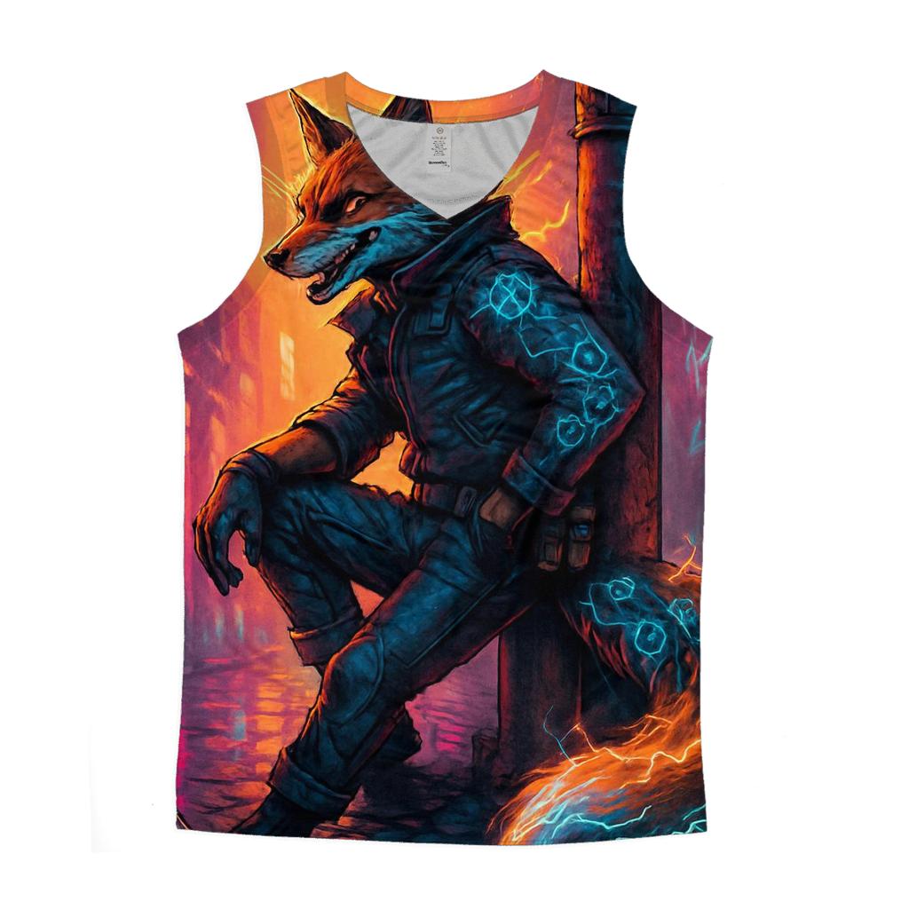 Clockwork Alley Fox designer workout tanks