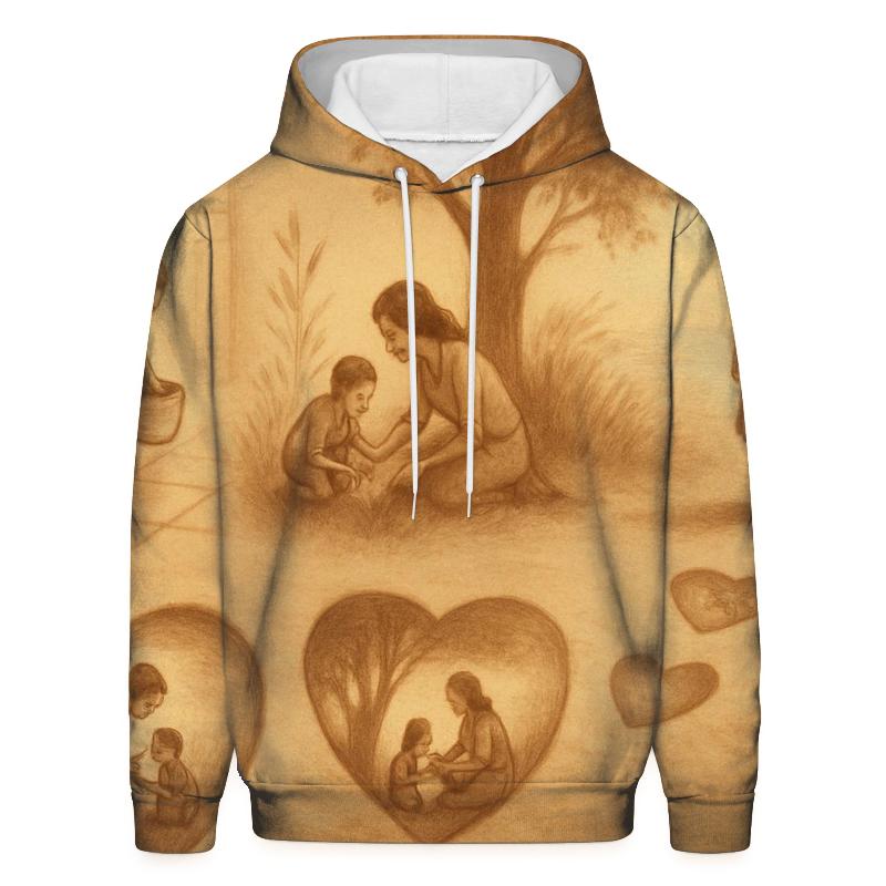 Footprints In The Heart hoodie styles