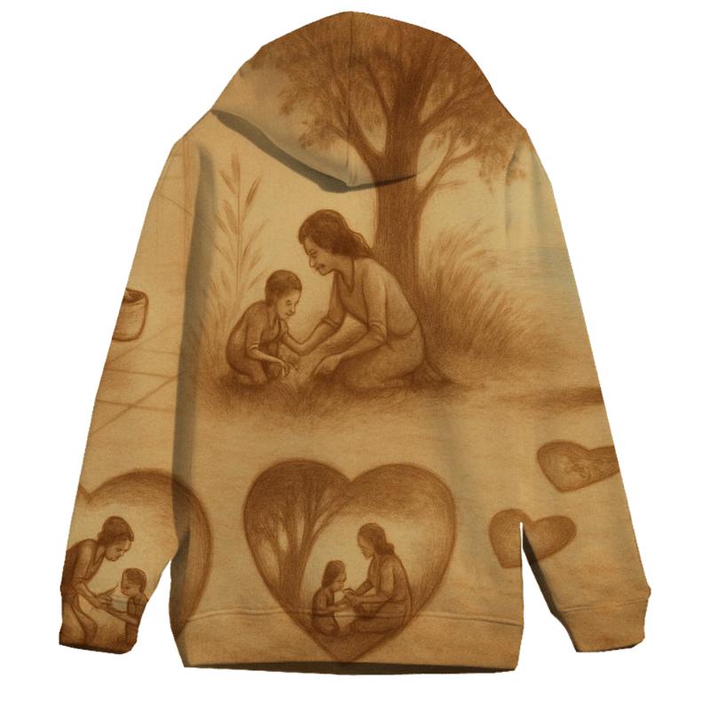 Footprints In The Heart hoodie styles