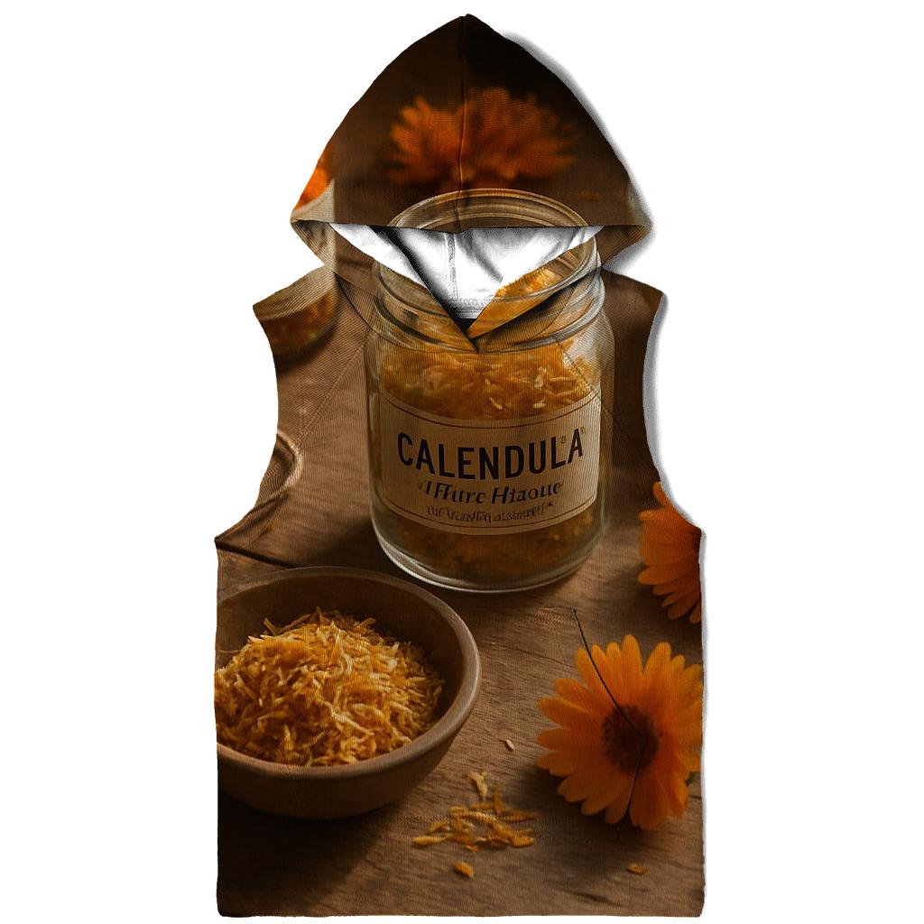 Apothecary Herb And Calendula Array heavyweight hoodies