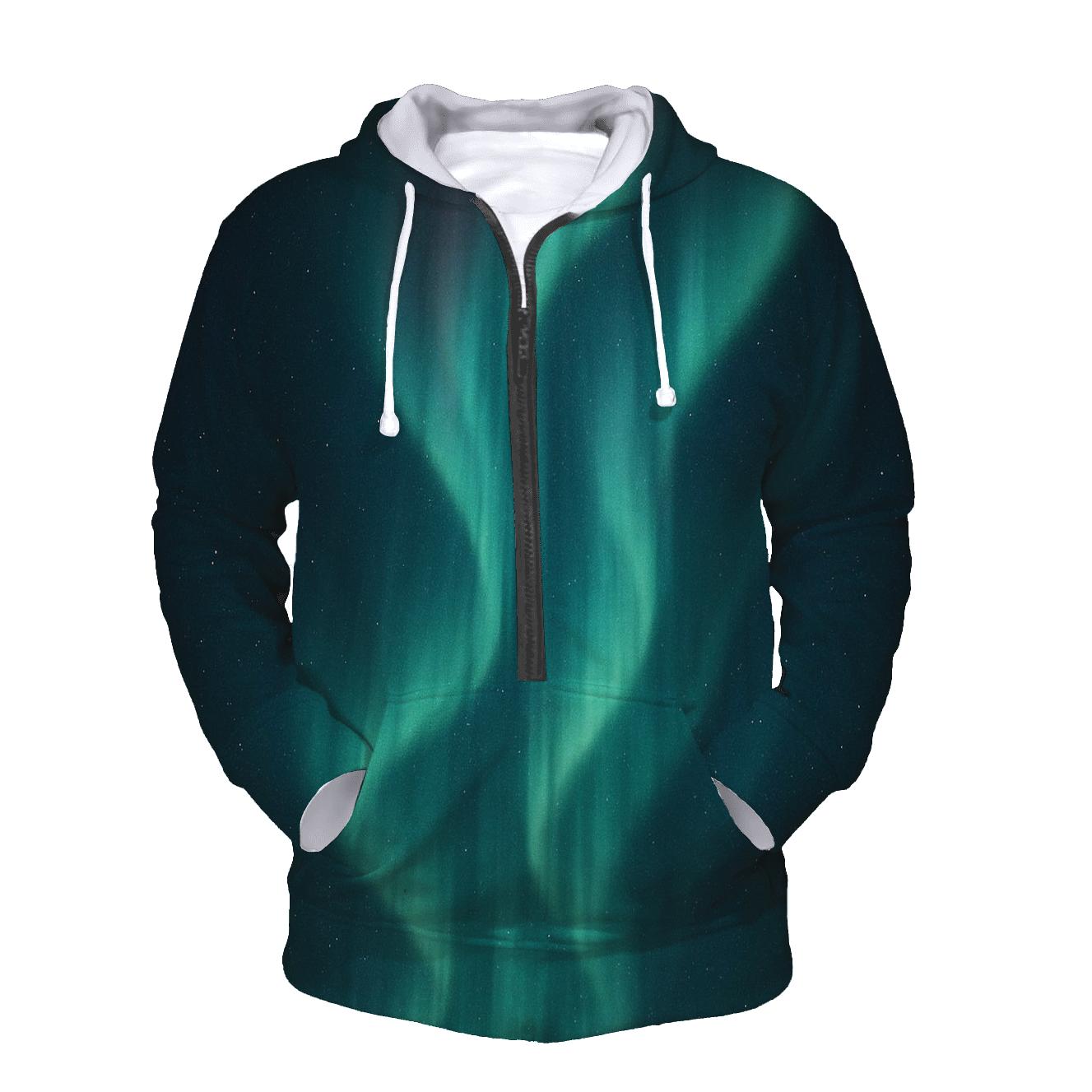 Aurora Curtain Drift lightweight hoodies