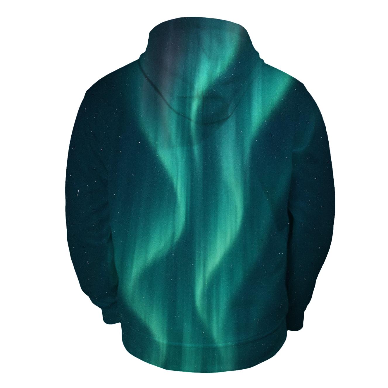 Aurora Curtain Drift lightweight hoodies