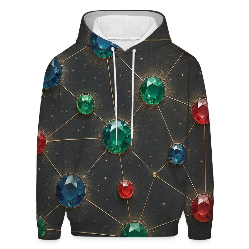 Galaxy Gem Constellation heavyweight hoodies