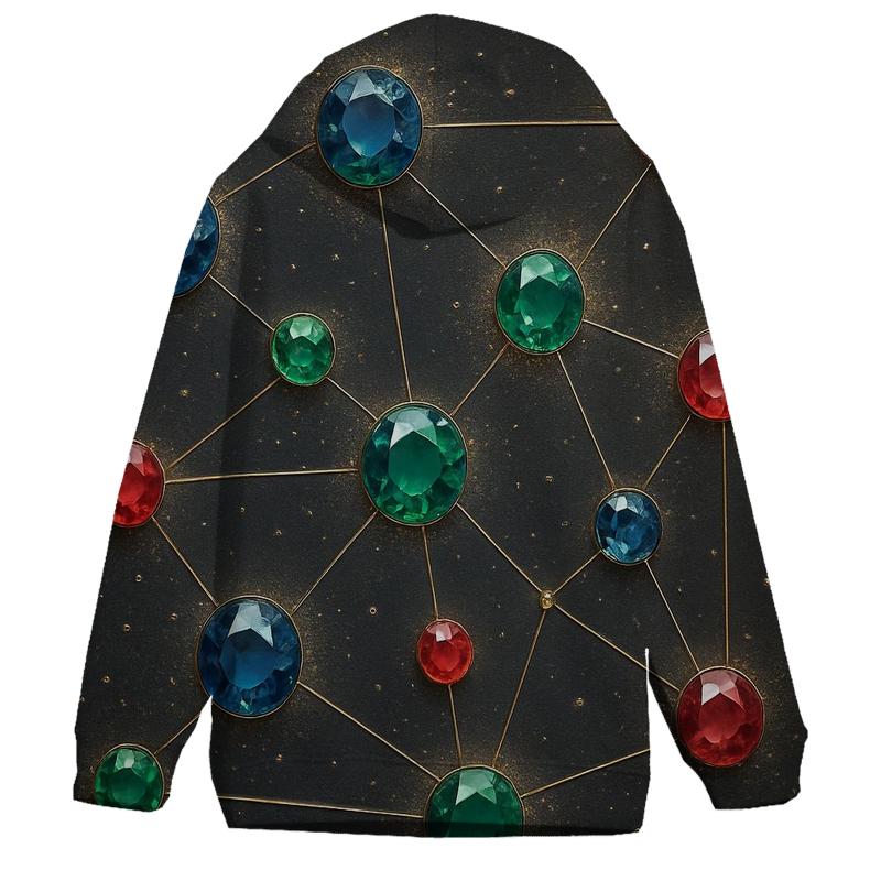 Galaxy Gem Constellation heavyweight hoodies