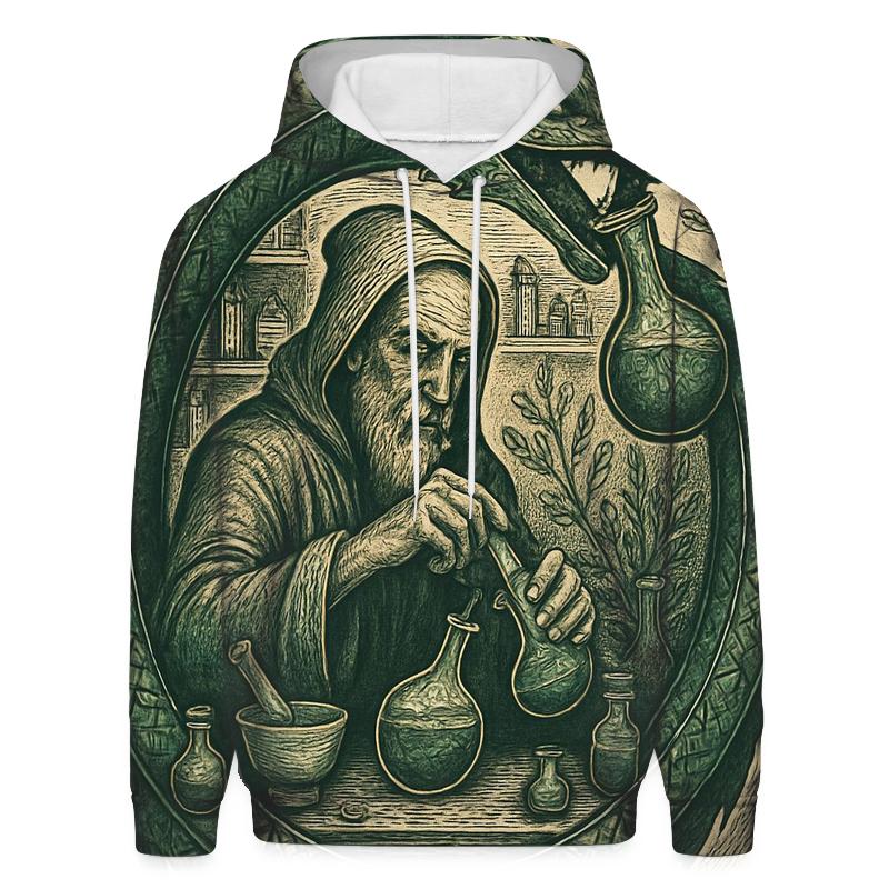 Alchemical Ouroboros Garden hoodies fashion