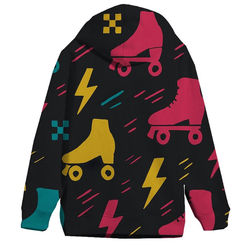 Turbo Skate Pattern designer hoodies