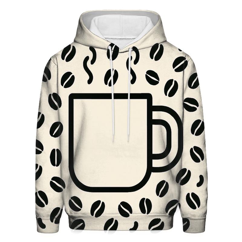 Mug Outline Negative premium hoodies