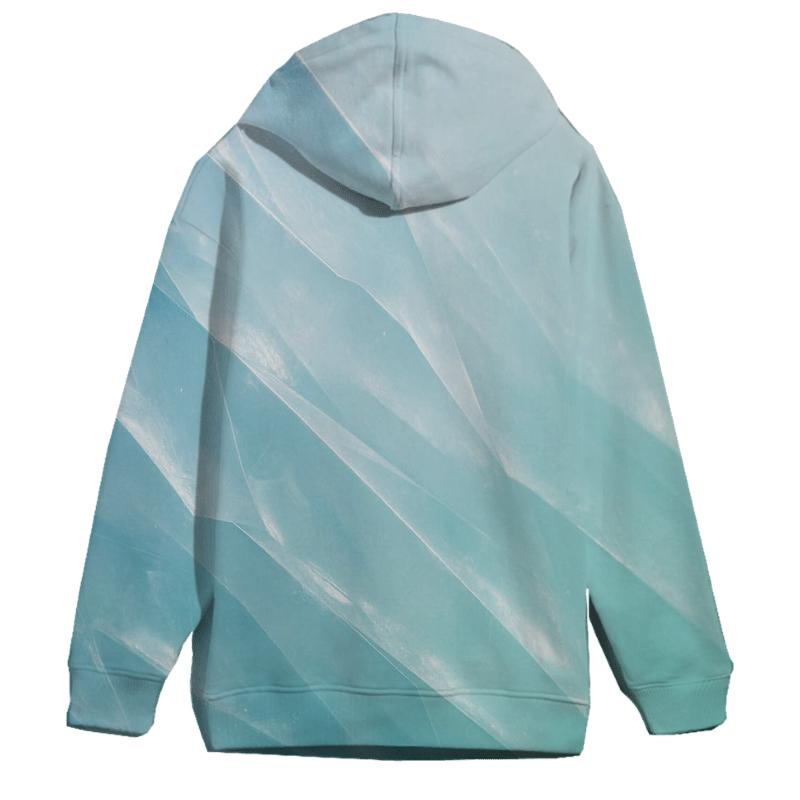 Glacier Blue Transition graphic hoodies
