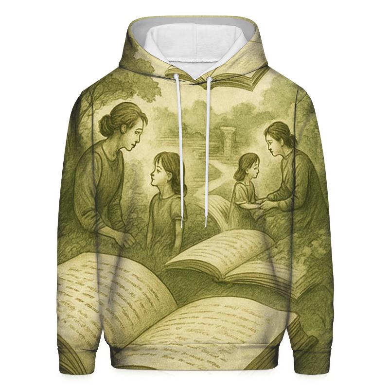 Between The Lines zip-up hoodies