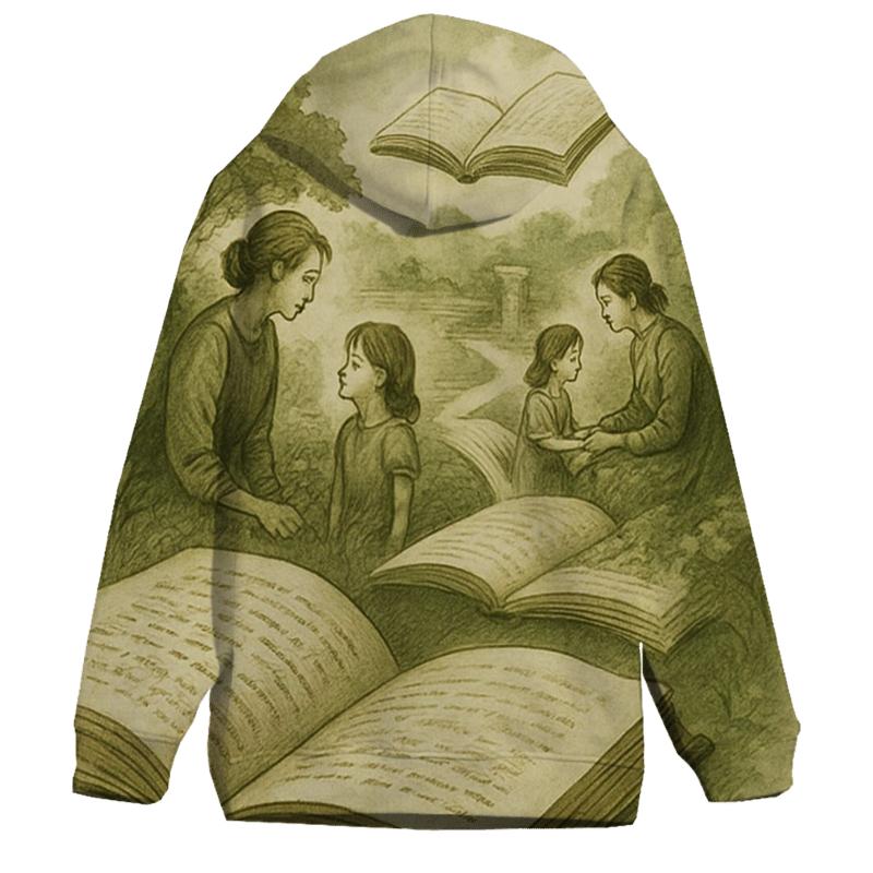 Between The Lines zip-up hoodies