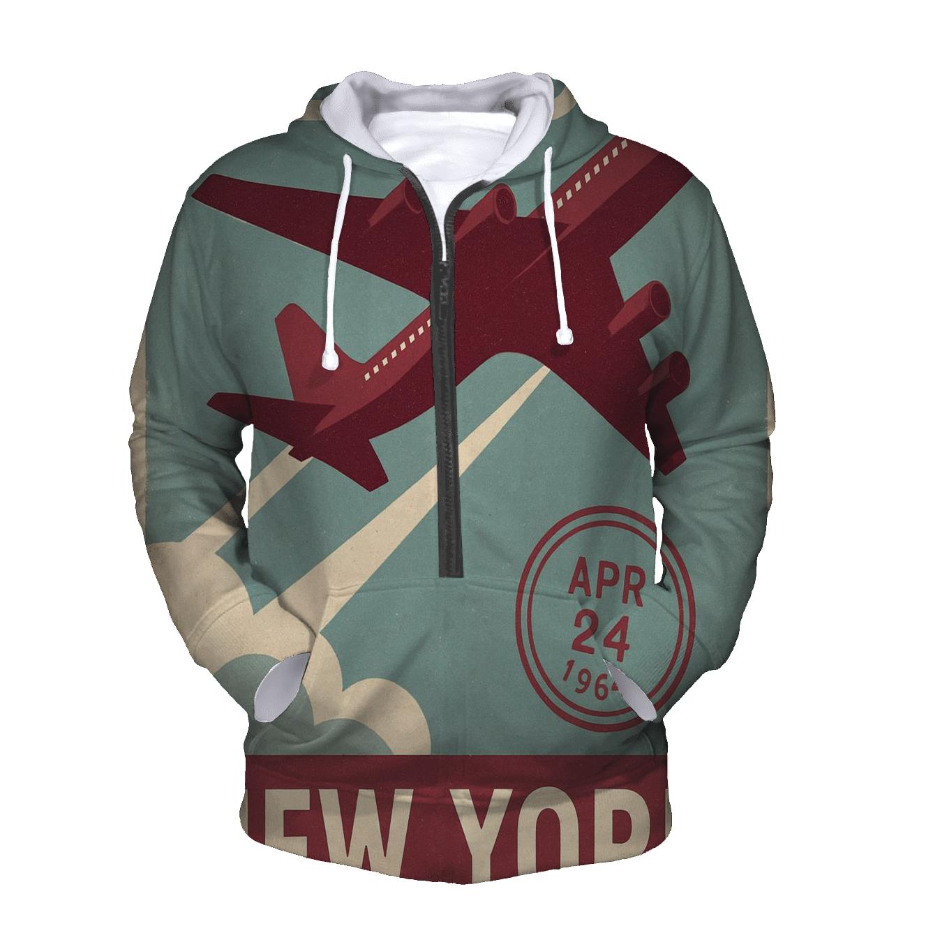 Vintage Airline Travel Poster hoodie designs