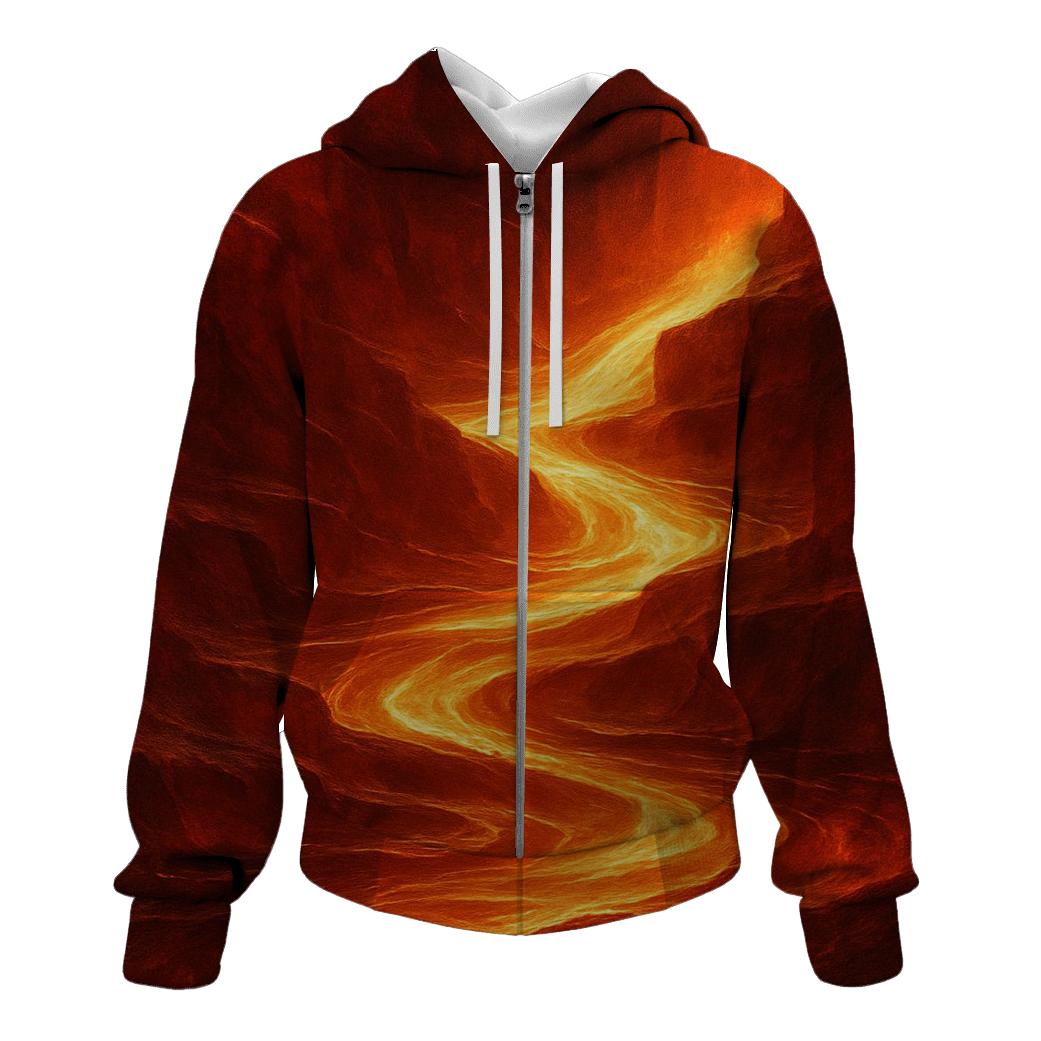 Molten Cascade pullover hoodies