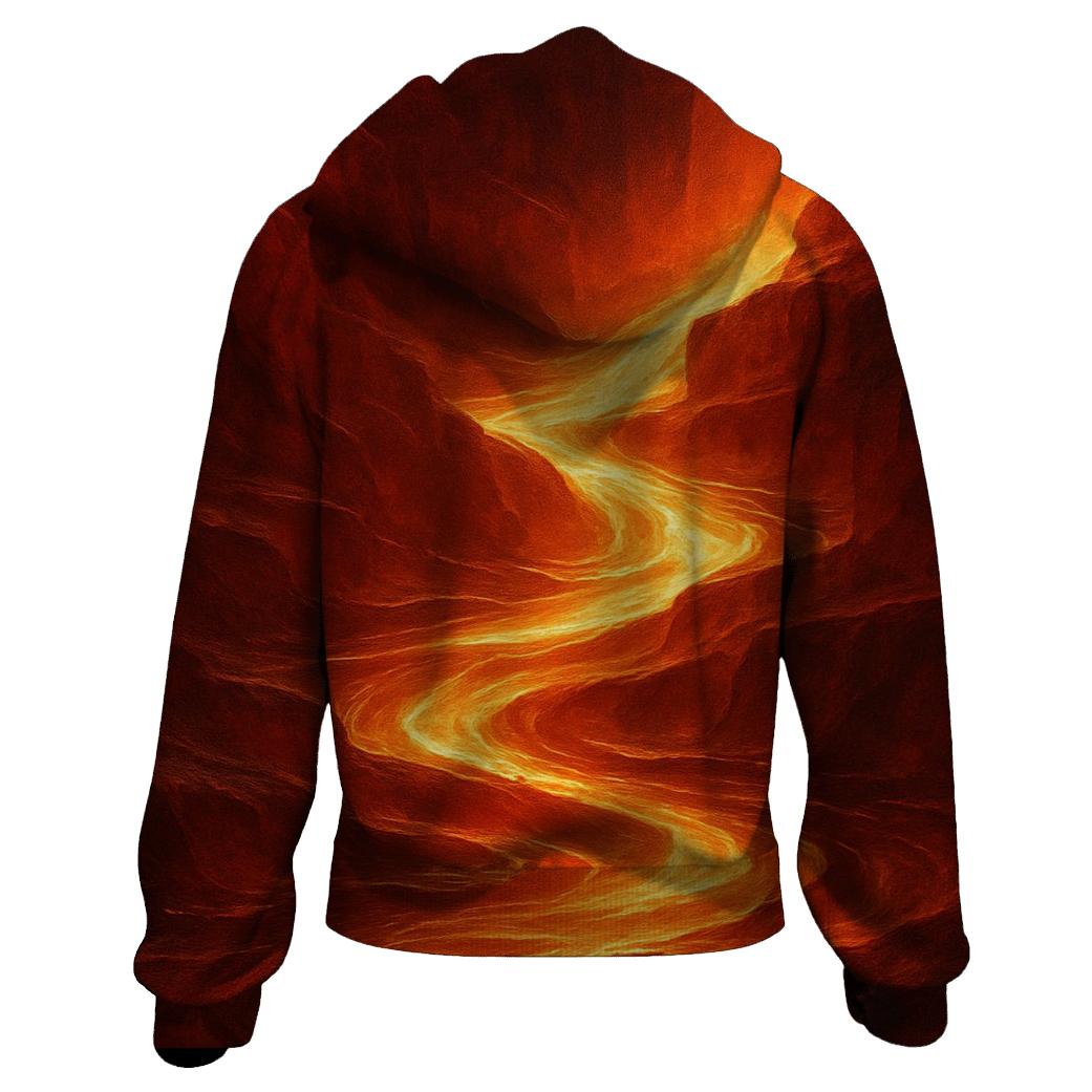Molten Cascade pullover hoodies