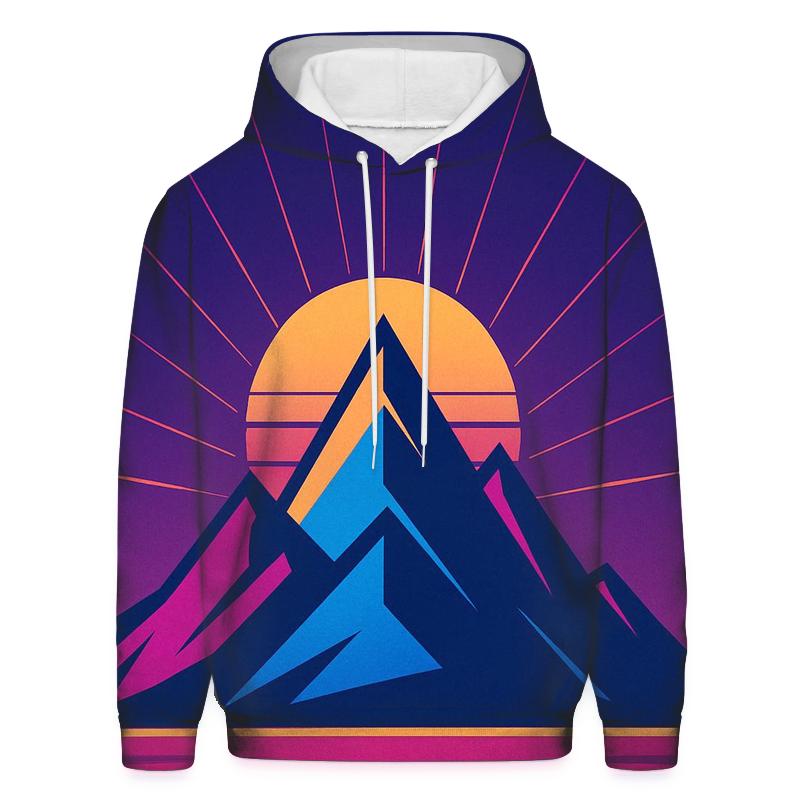Laser Triangle Horizon heavyweight hoodies