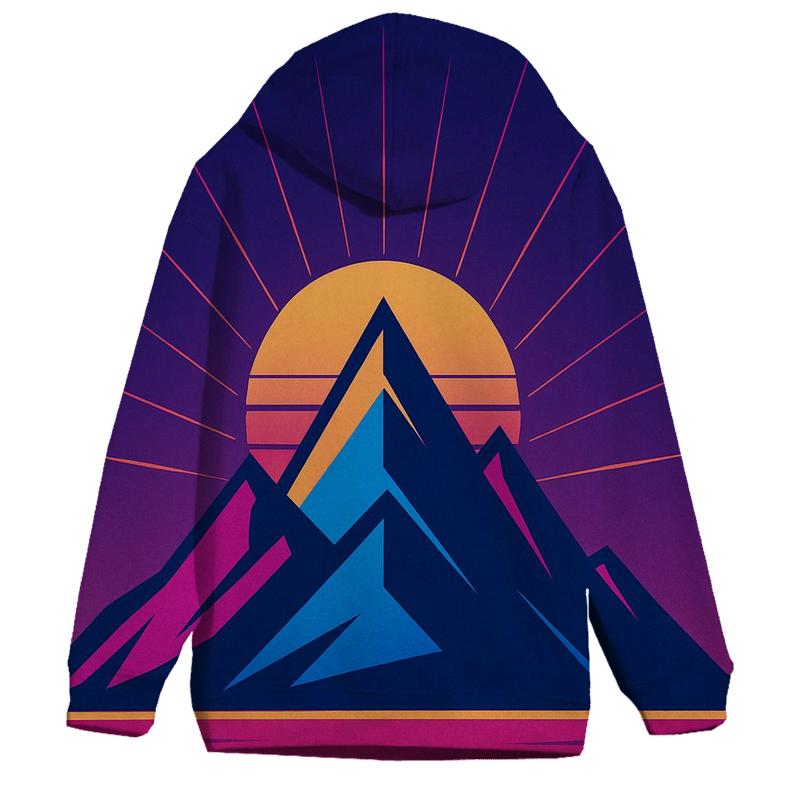 Laser Triangle Horizon heavyweight hoodies