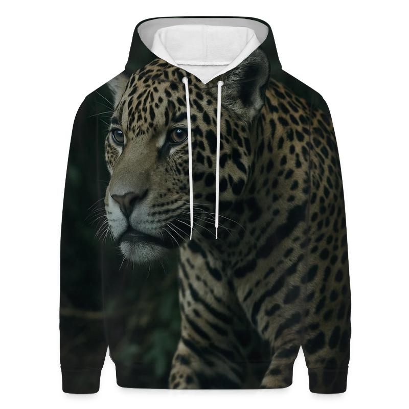 Shadowed Jaguar — Riverine Stalk printed hoodies