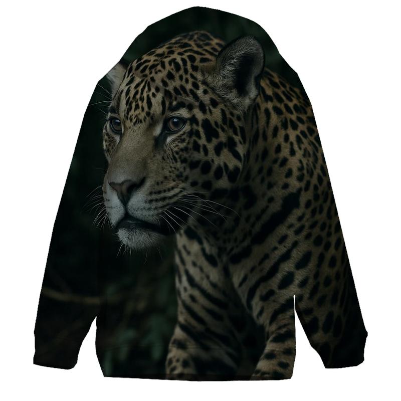 Shadowed Jaguar — Riverine Stalk printed hoodies