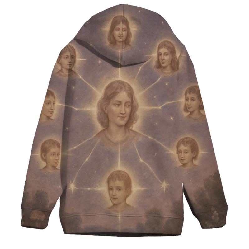 Generations Connected printed hoodies