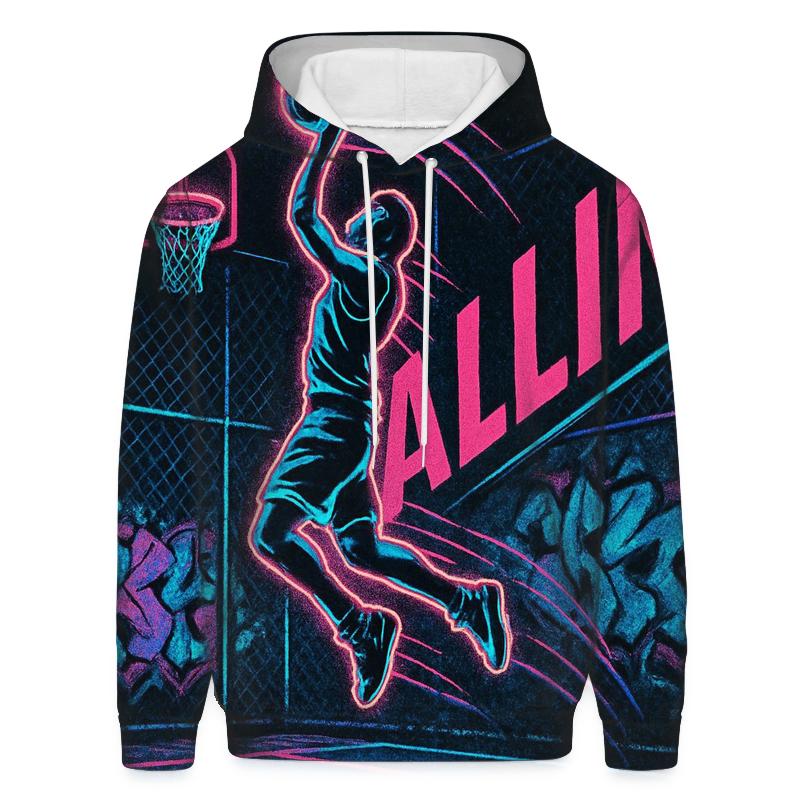 Neon Street Basketball hoodie designs