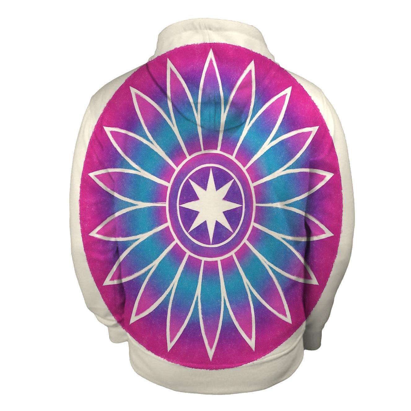 Mandala Sunburst designer hoodies
