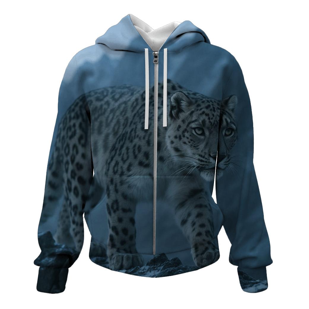 Ridge Ghost — Snow Leopard hoodie trends