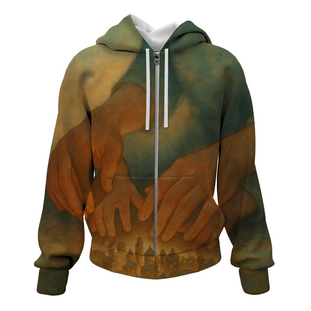 Hands That Build Tomorrow custom hoodies