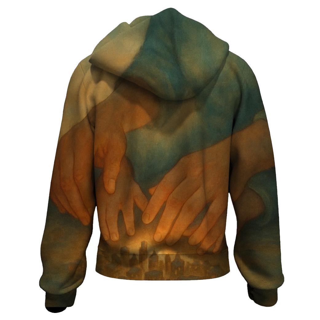 Hands That Build Tomorrow custom hoodies