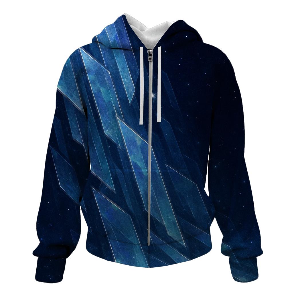 Prism Cascade printed hoodies