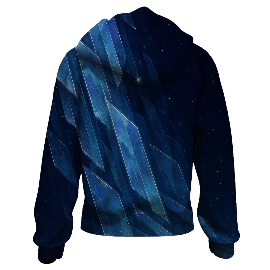 Prism Cascade printed hoodies