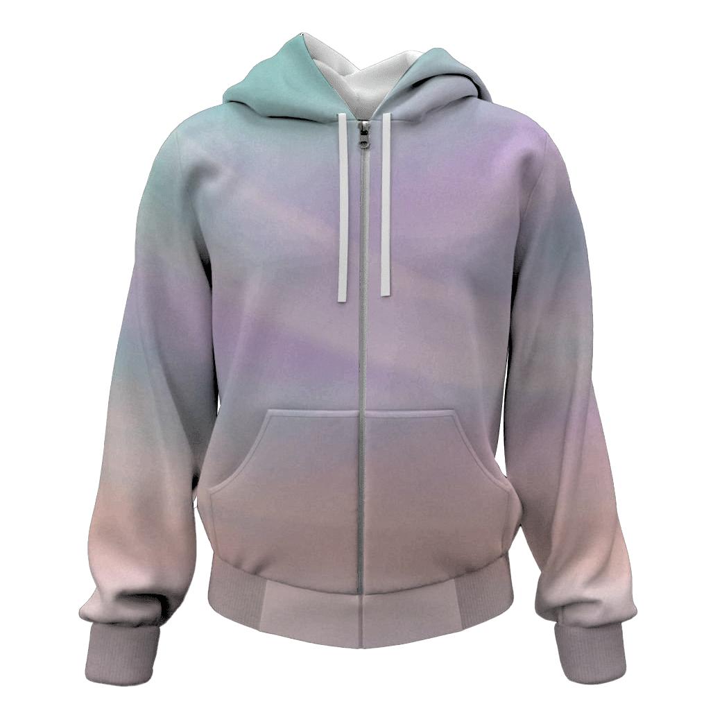 Pastel Aurora Wash hoodies fashion