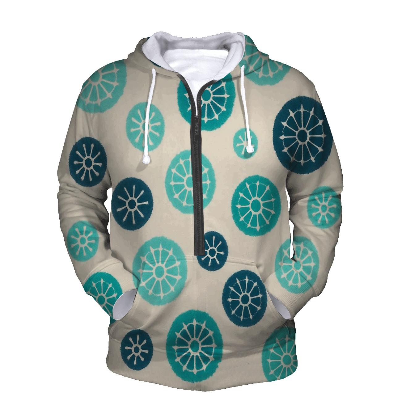 Kumo Rosette Cluster graphic hoodies