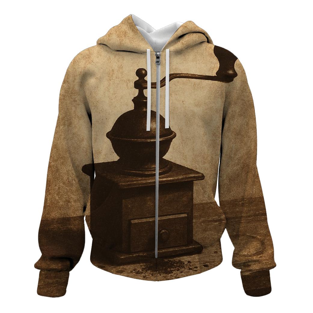 Vintage Grinder Silhouette heavyweight hoodies