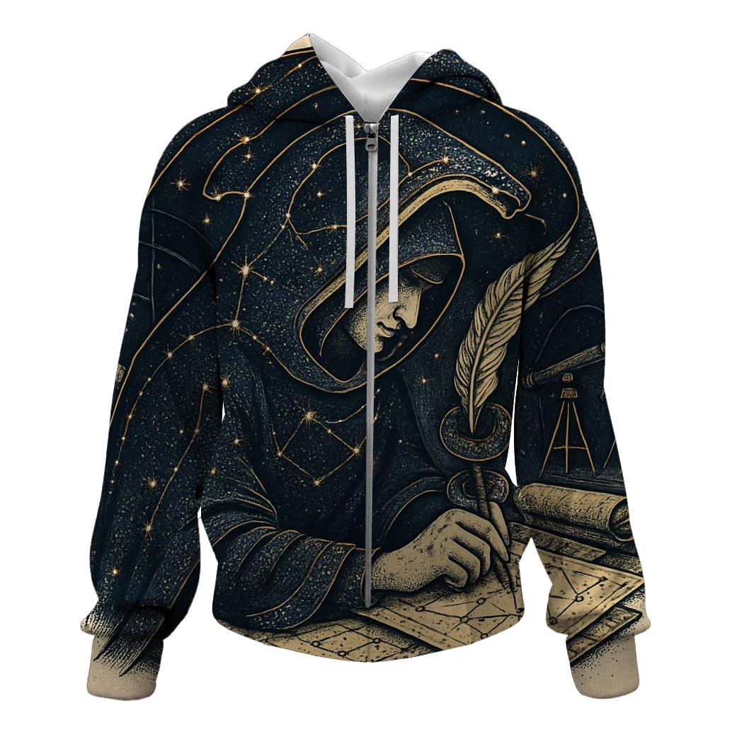Celestial Ouroboros Cartographer hoodies fashion