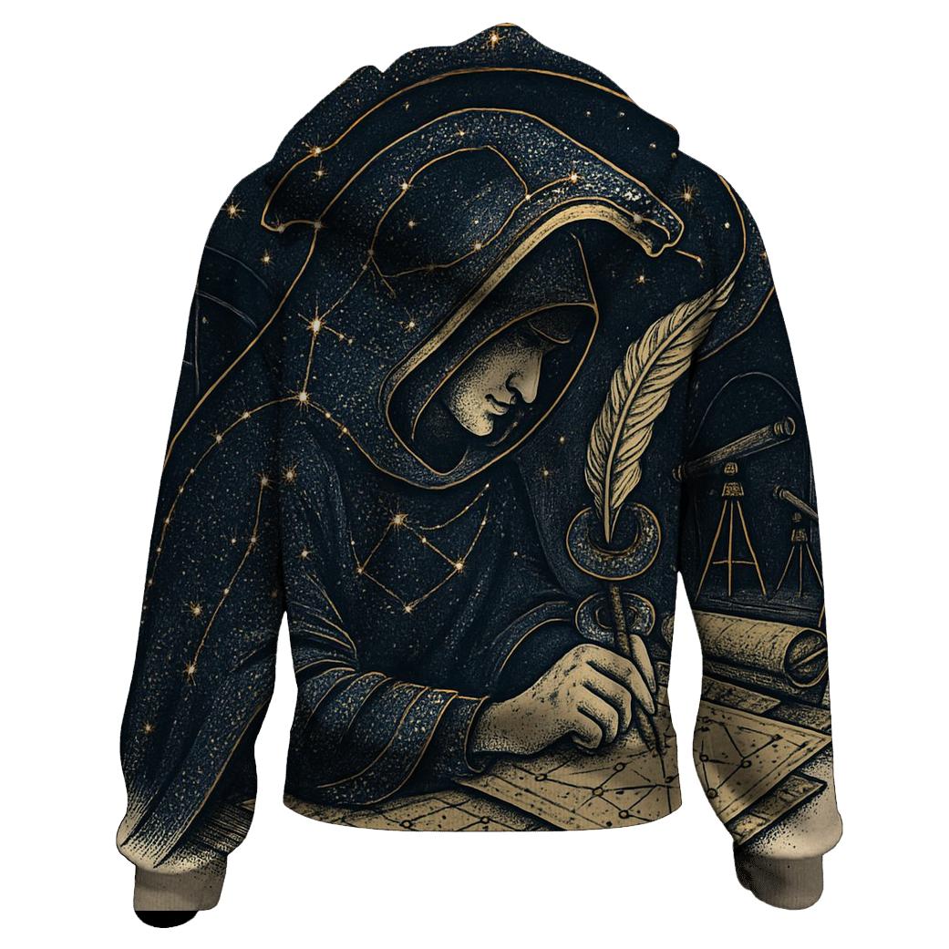 Celestial Ouroboros Cartographer hoodies fashion