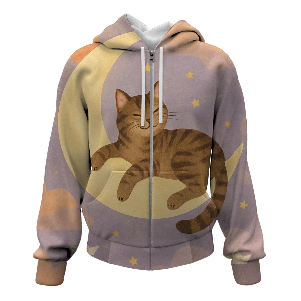 Surreal Dream Cat premium hoodies