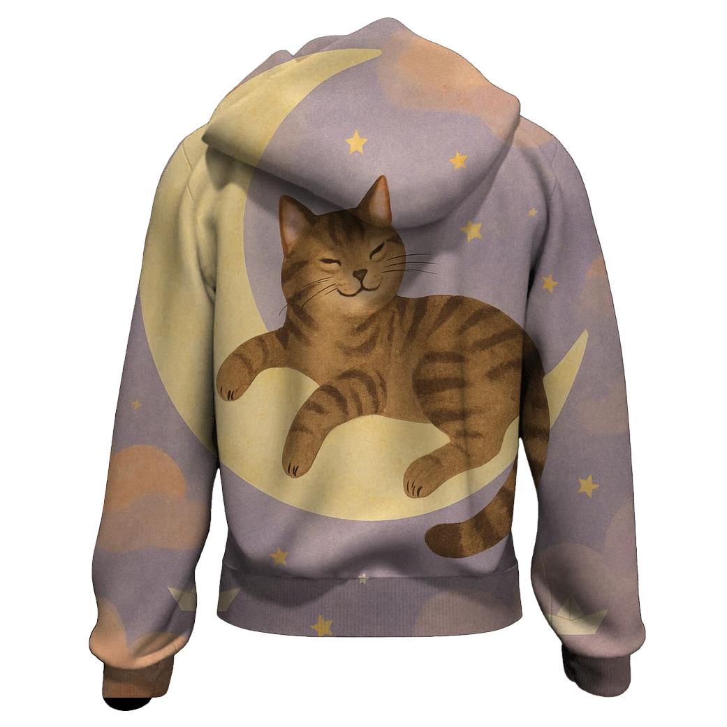 Surreal Dream Cat premium hoodies