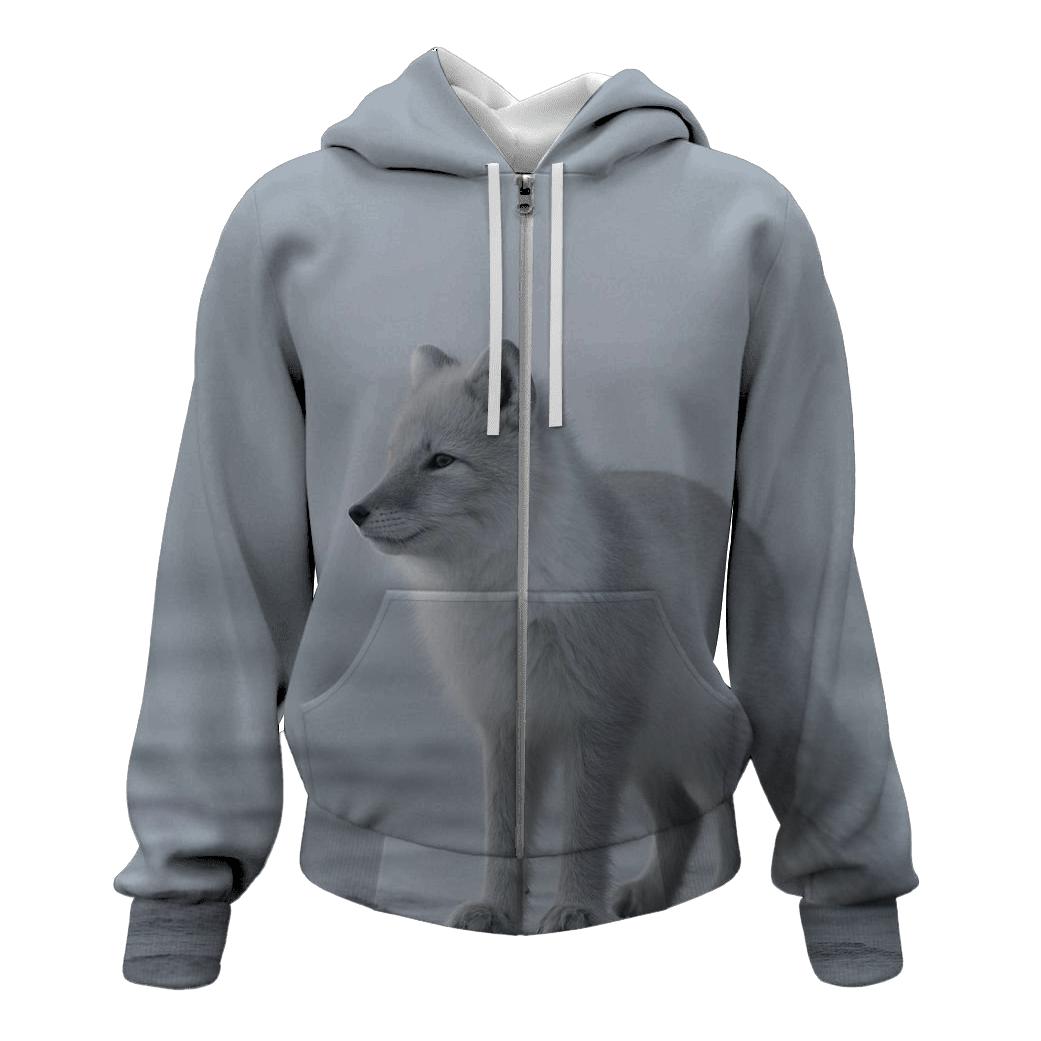 Tundra Stalker — Arctic Fox hoodie styles