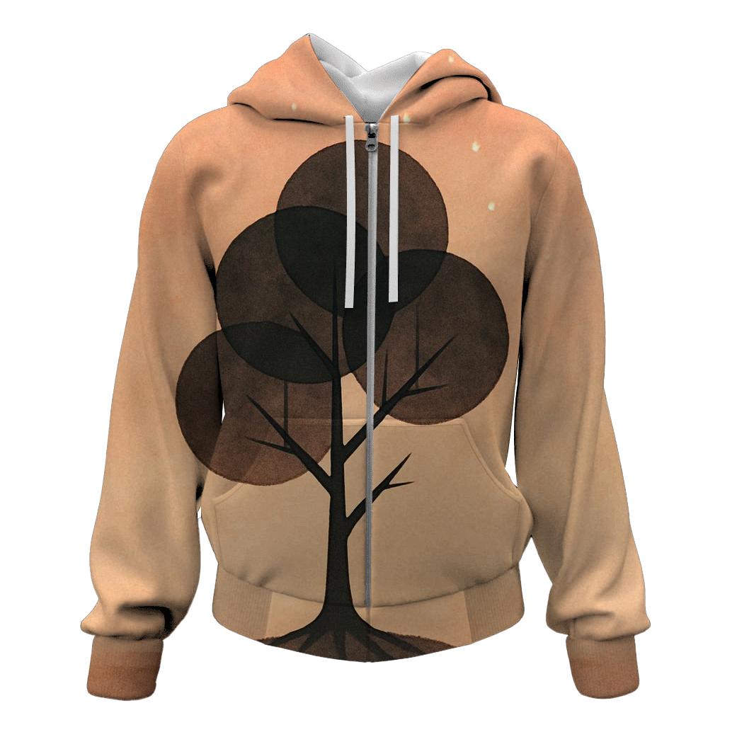 Tree Of Quiet Horizons printed hoodies