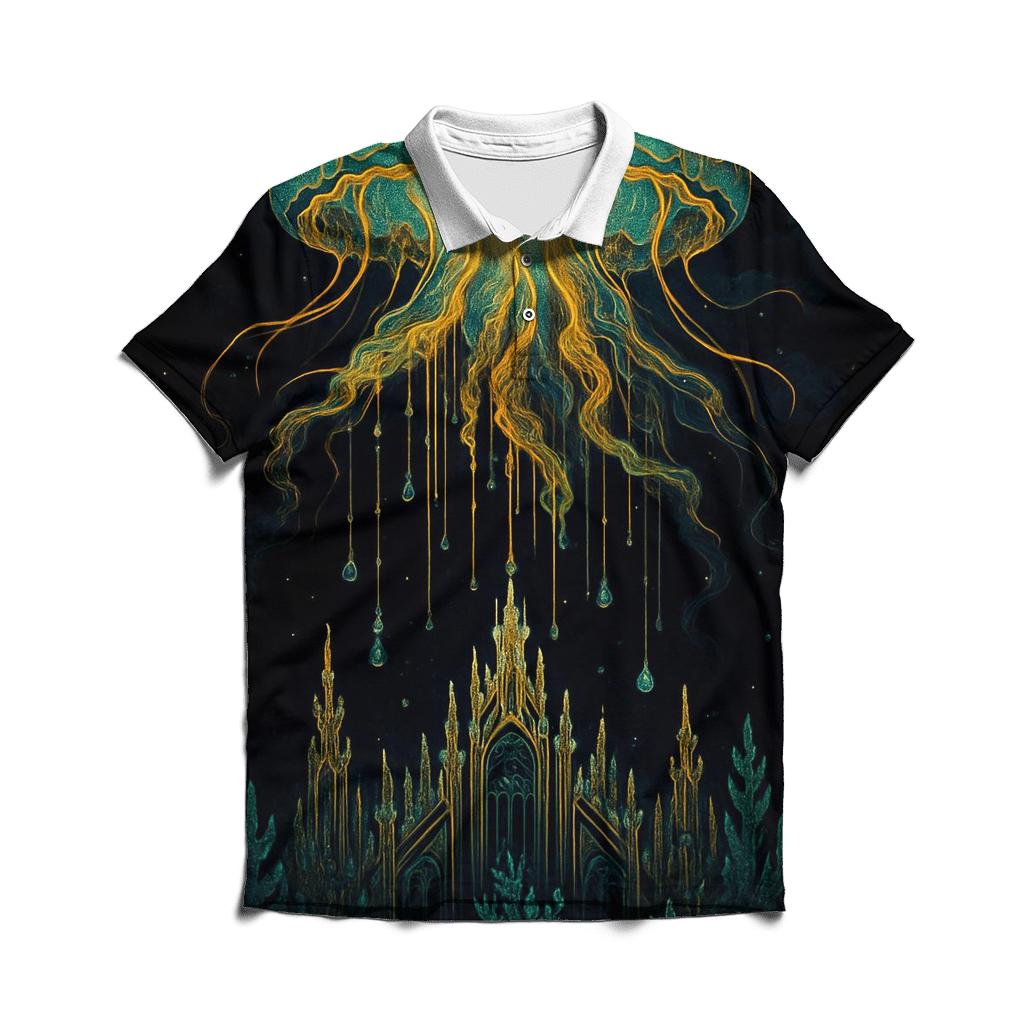 Gilded Jelly Cathedral personalized polo shirts