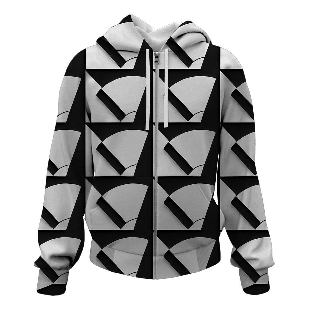 Filter Grid Geometry lightweight hoodies