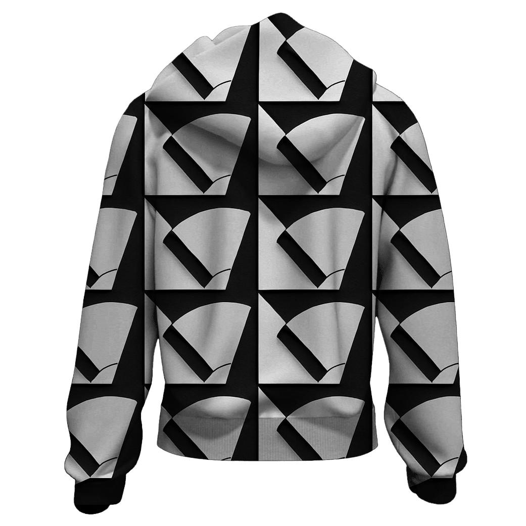 Filter Grid Geometry lightweight hoodies