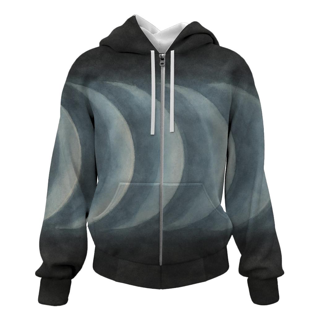 Moonlit Breath premium hoodies