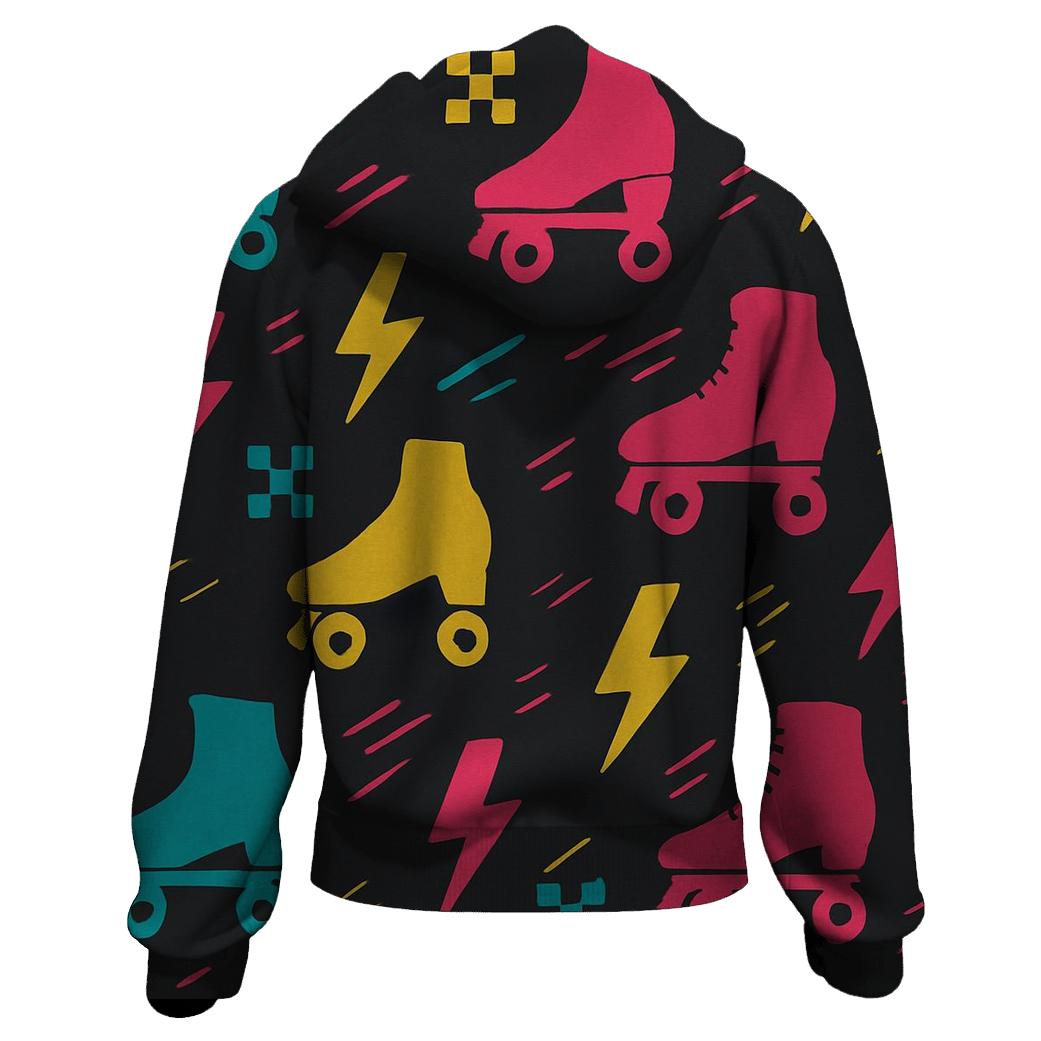 Turbo Skate Pattern designer hoodies
