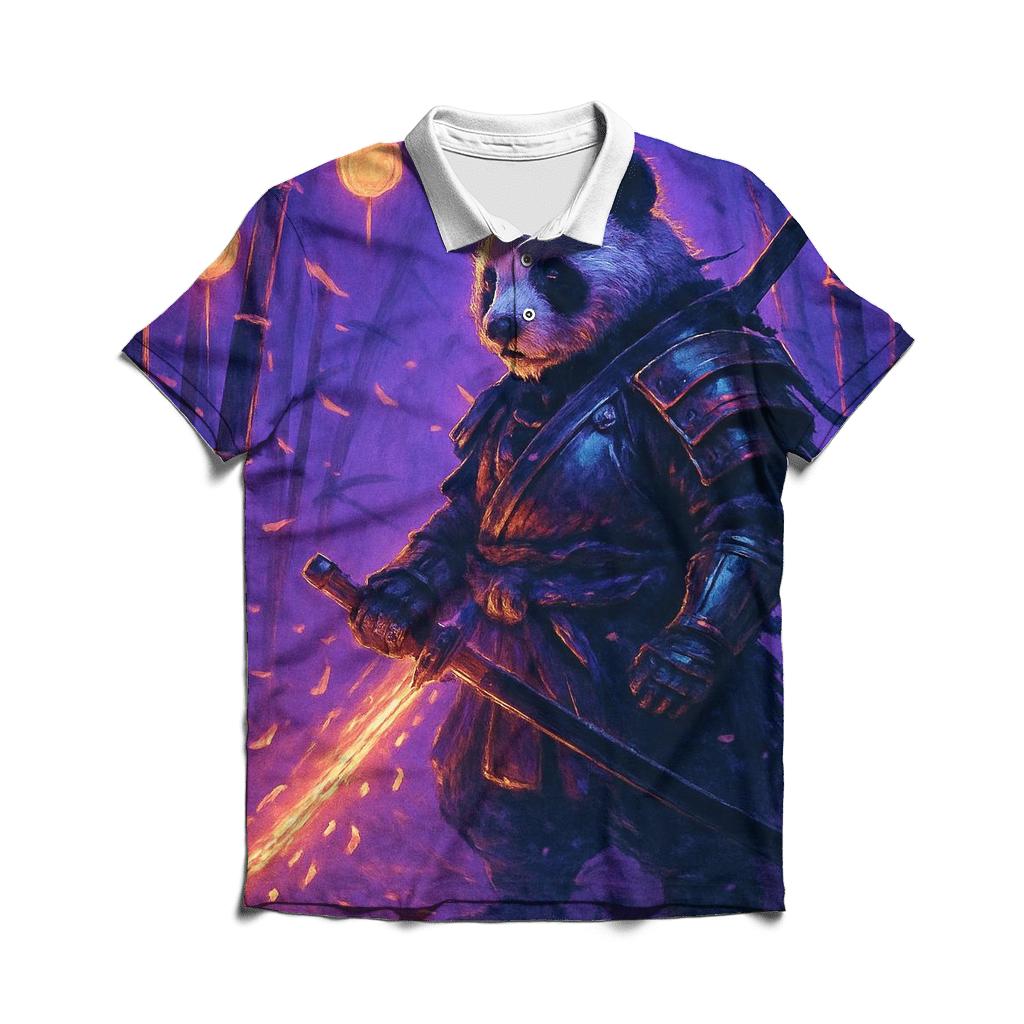 Neon Bamboo Ronin premium cotton polo shirts