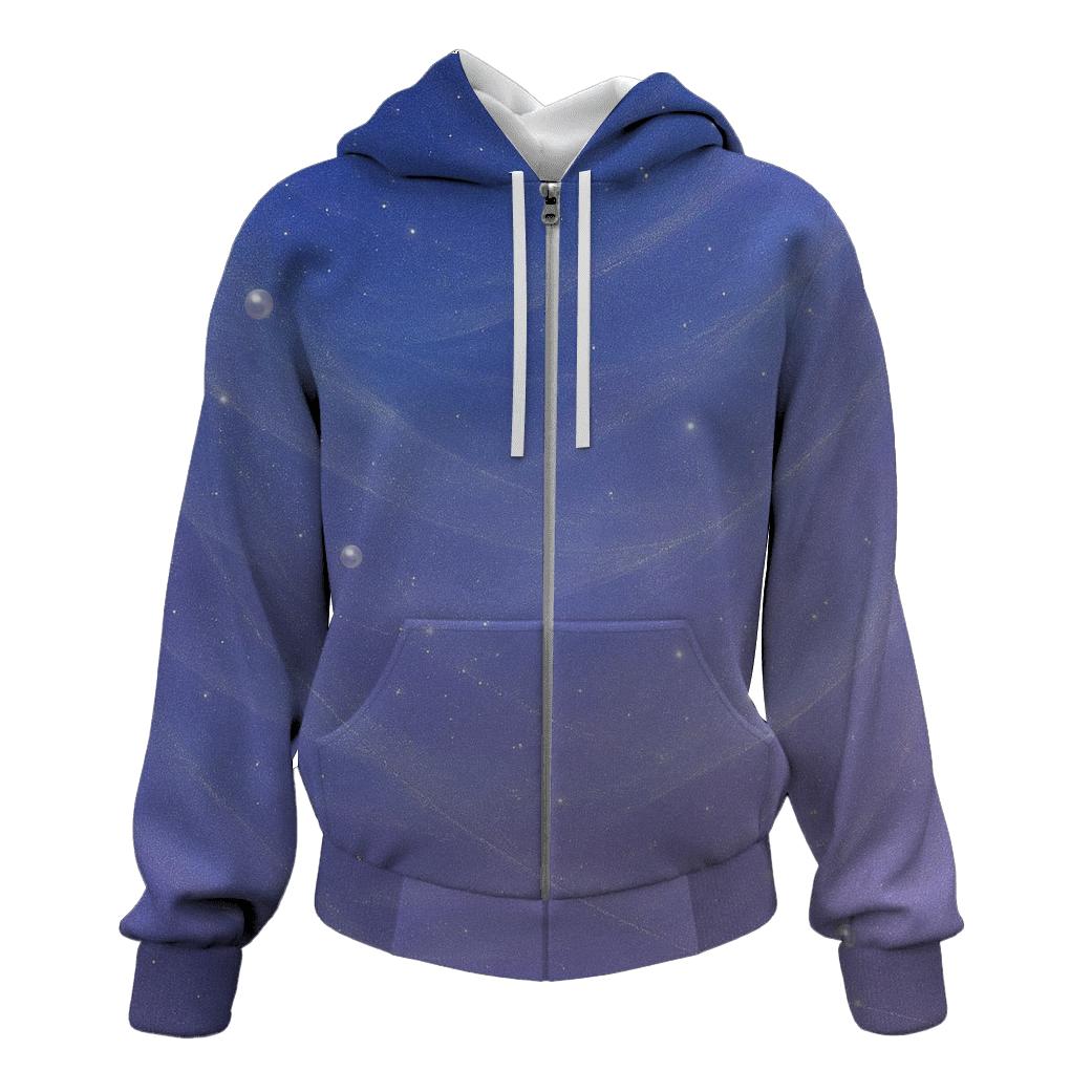 Pearl Twilight Veil zip-up hoodies