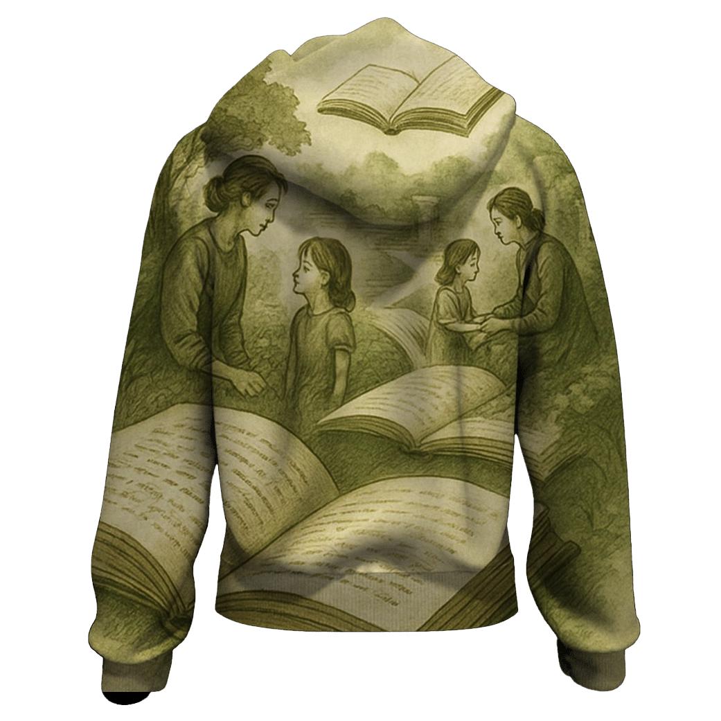 Between The Lines heavyweight hoodies