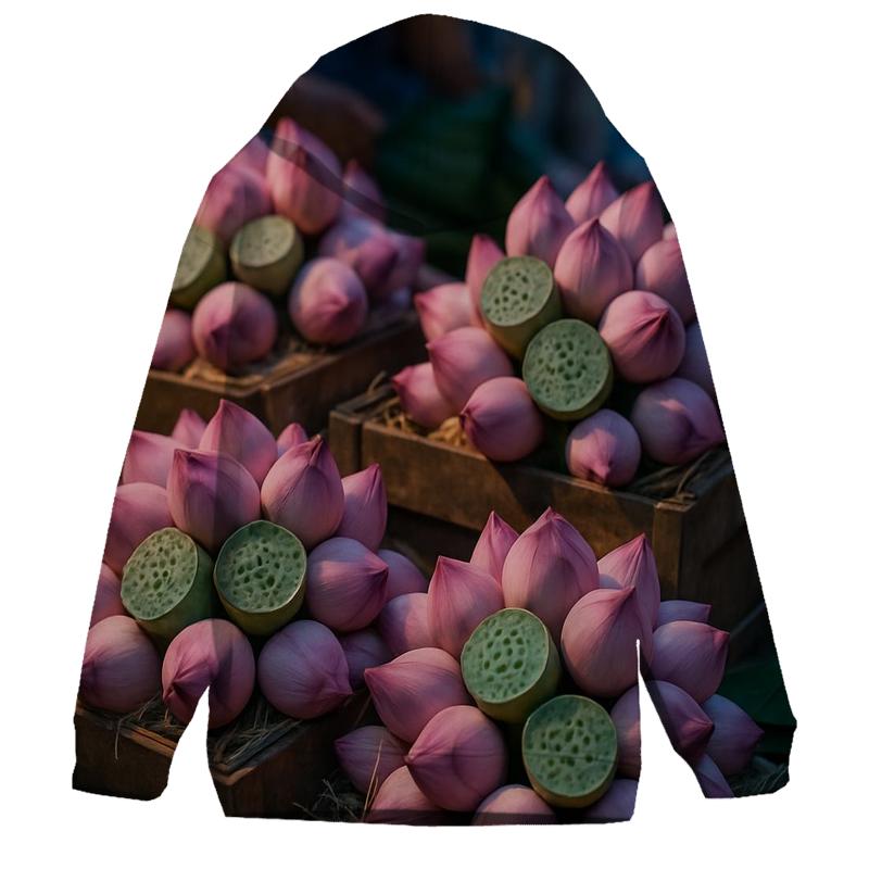 Wet Market Lotus Crates custom hoodies
